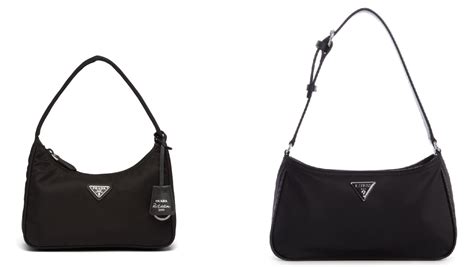 prada black vs guess 1981|guess prada fabric.